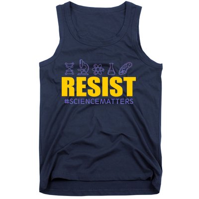 Resist March for Science #sciencematters Earth Scientists Tank Top