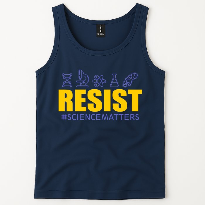 Resist March for Science #sciencematters Earth Scientists Tank Top