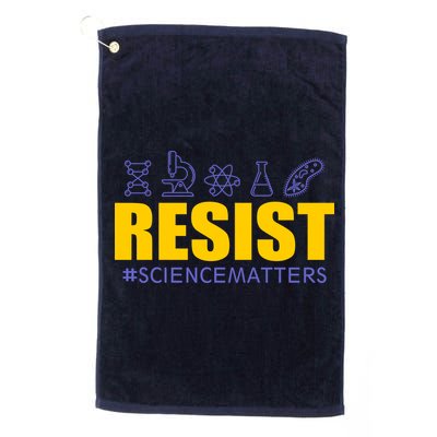 Resist March for Science #sciencematters Earth Scientists Golf Towel