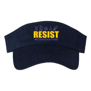 Resist March for Science #sciencematters Earth Scientists Valucap Bio-Washed Visor