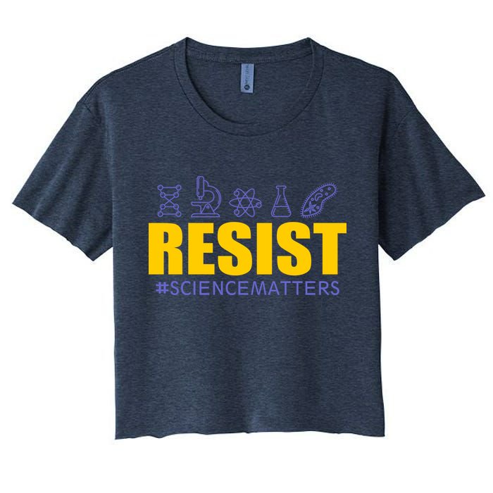 Resist March for Science #sciencematters Earth Scientists Crop Top