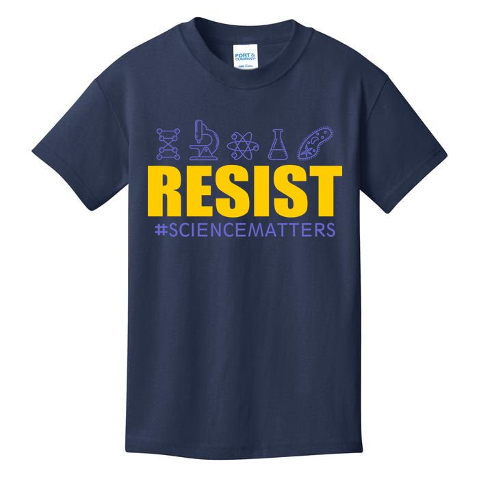Resist March for Science #sciencematters Earth Scientists Kids T-Shirt