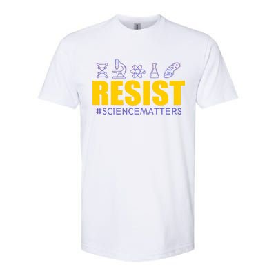 Resist March for Science #sciencematters Earth Scientists Softstyle CVC T-Shirt