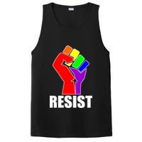 Resist Rainbow Fist National Pride Equality March PosiCharge Competitor Tank
