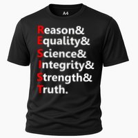 Resist Reason, Equality, Science, Integrity, Strength & Truth. Resistance Performance Shirt