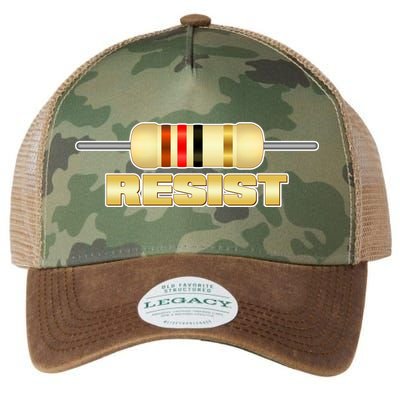 Resist Resistor Legacy Tie Dye Trucker Hat