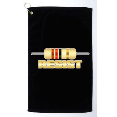 Resist Resistor Golf Towel