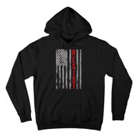 Resist Retro USA Flag The Resistance Anti Trump Hoodie