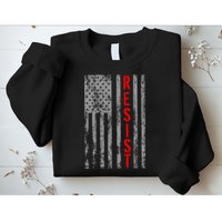 Resist Retro USA Flag The Resistance Anti Trump Sweatshirt