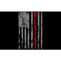 Resist Retro USA Flag The Resistance Anti Trump Bumper Sticker