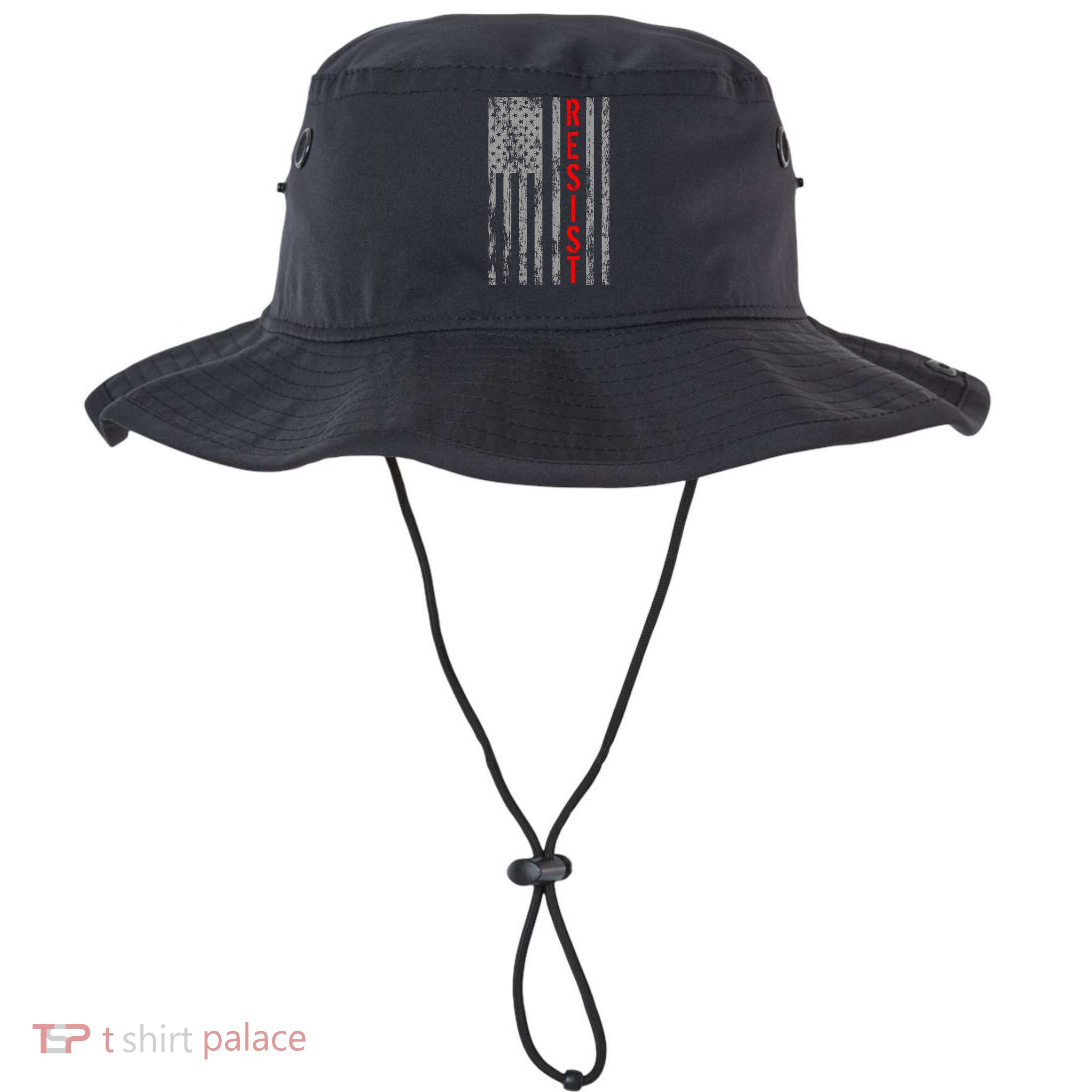 Resist Retro USA Flag The Resistance Anti Trump Legacy Cool Fit Booney Bucket Hat