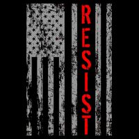 Resist Retro USA Flag The Resistance Anti Trump Toddler Sweatshirt