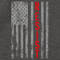 Resist Retro USA Flag The Resistance Anti Trump Vector Backpack