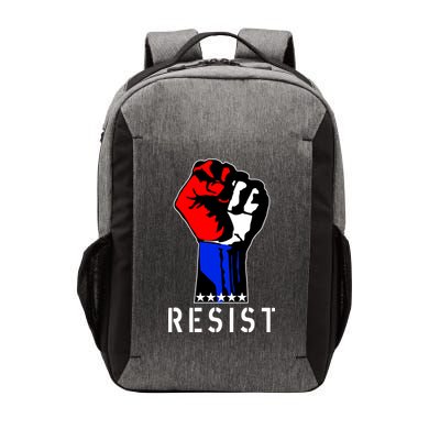 Resist Revolution Fight USA Stars Flag Fist Anti Trump Vector Backpack