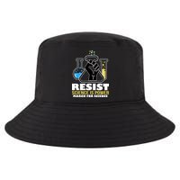 Resist Science is Power March for Science Fist Logo Cool Comfort Performance Bucket Hat