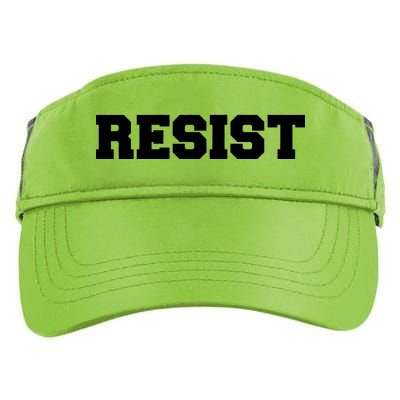 RESIST The Resistance Anti Donald Trump Love Trumps Hate Adult Drive Performance Visor