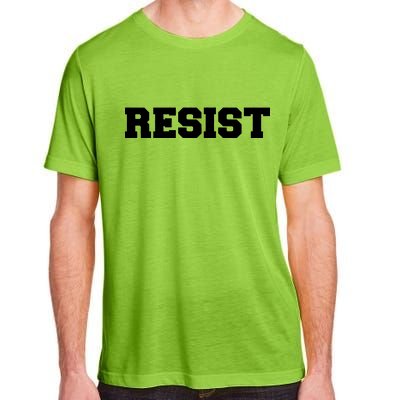 RESIST The Resistance Anti Donald Trump Love Trumps Hate Adult ChromaSoft Performance T-Shirt