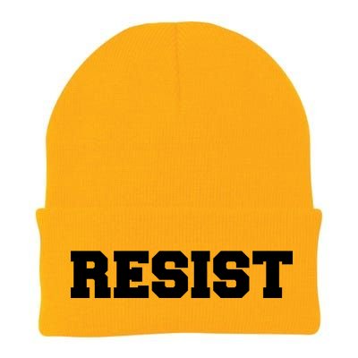 RESIST The Resistance Anti Donald Trump Love Trumps Hate Knit Cap Winter Beanie