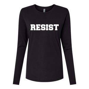 RESIST The Resistance Anti Donald Trump Love Trumps Hate Womens Cotton Relaxed Long Sleeve T-Shirt