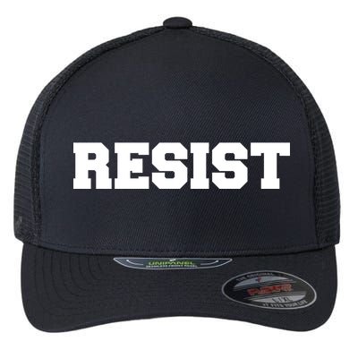 RESIST The Resistance Anti Donald Trump Love Trumps Hate Flexfit Unipanel Trucker Cap