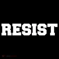 RESIST The Resistance Anti Donald Trump Love Trumps Hate Apron