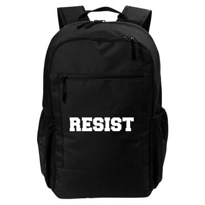 RESIST The Resistance Anti Donald Trump Love Trumps Hate Daily Commute Backpack