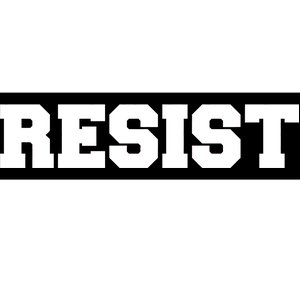 RESIST The Resistance Anti Donald Trump Love Trumps Hate Bumper Sticker