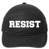 RESIST The Resistance Anti Donald Trump Love Trumps Hate 7-Panel Snapback Hat