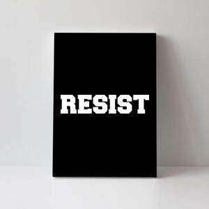 RESIST The Resistance Anti Donald Trump Love Trumps Hate Canvas