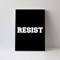 RESIST The Resistance Anti Donald Trump Love Trumps Hate Canvas