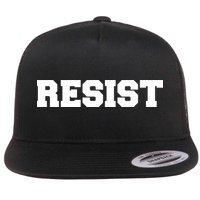 RESIST The Resistance Anti Donald Trump Love Trumps Hate Flatbill Hat