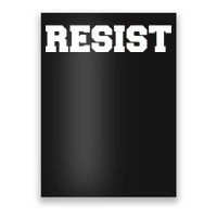 RESIST The Resistance Anti Donald Trump Love Trumps Hate Poster