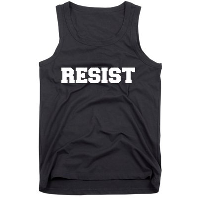 RESIST The Resistance Anti Donald Trump Love Trumps Hate Tank Top