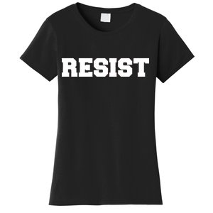 RESIST The Resistance Anti Donald Trump Love Trumps Hate Women's T-Shirt