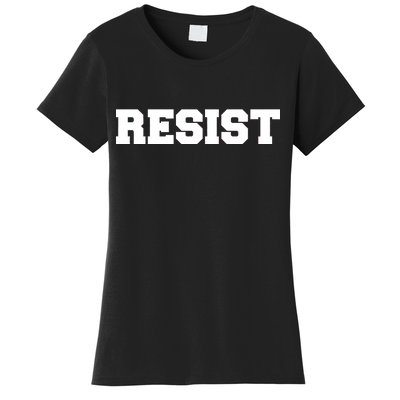 RESIST The Resistance Anti Donald Trump Love Trumps Hate Women's T-Shirt