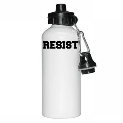 RESIST The Resistance Anti Donald Trump Love Trumps Hate Aluminum Water Bottle