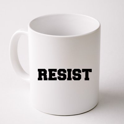 RESIST The Resistance Anti Donald Trump Love Trumps Hate Coffee Mug