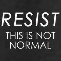 Resist This is Not Normal Anti Trump Garment-Dyed Heavyweight T-Shirt