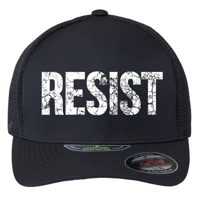 Resist United States of America Rebel Political Resistance Flexfit Unipanel Trucker Cap