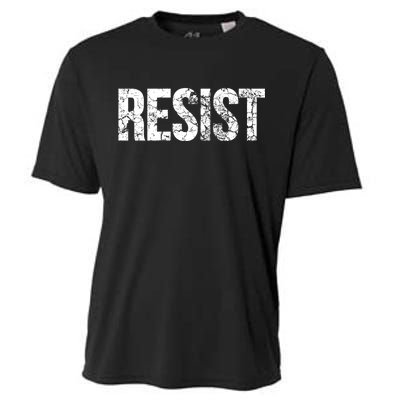 Resist United States of America Rebel Political Resistance Cooling Performance Crew T-Shirt