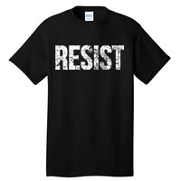 Resist United States of America Rebel Political Resistance Tall T-Shirt