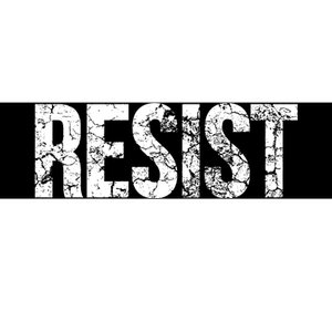 Resist United States of America Rebel Political Resistance Bumper Sticker