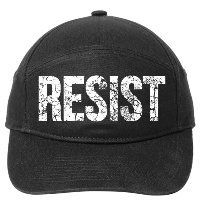 Resist United States of America Rebel Political Resistance 7-Panel Snapback Hat