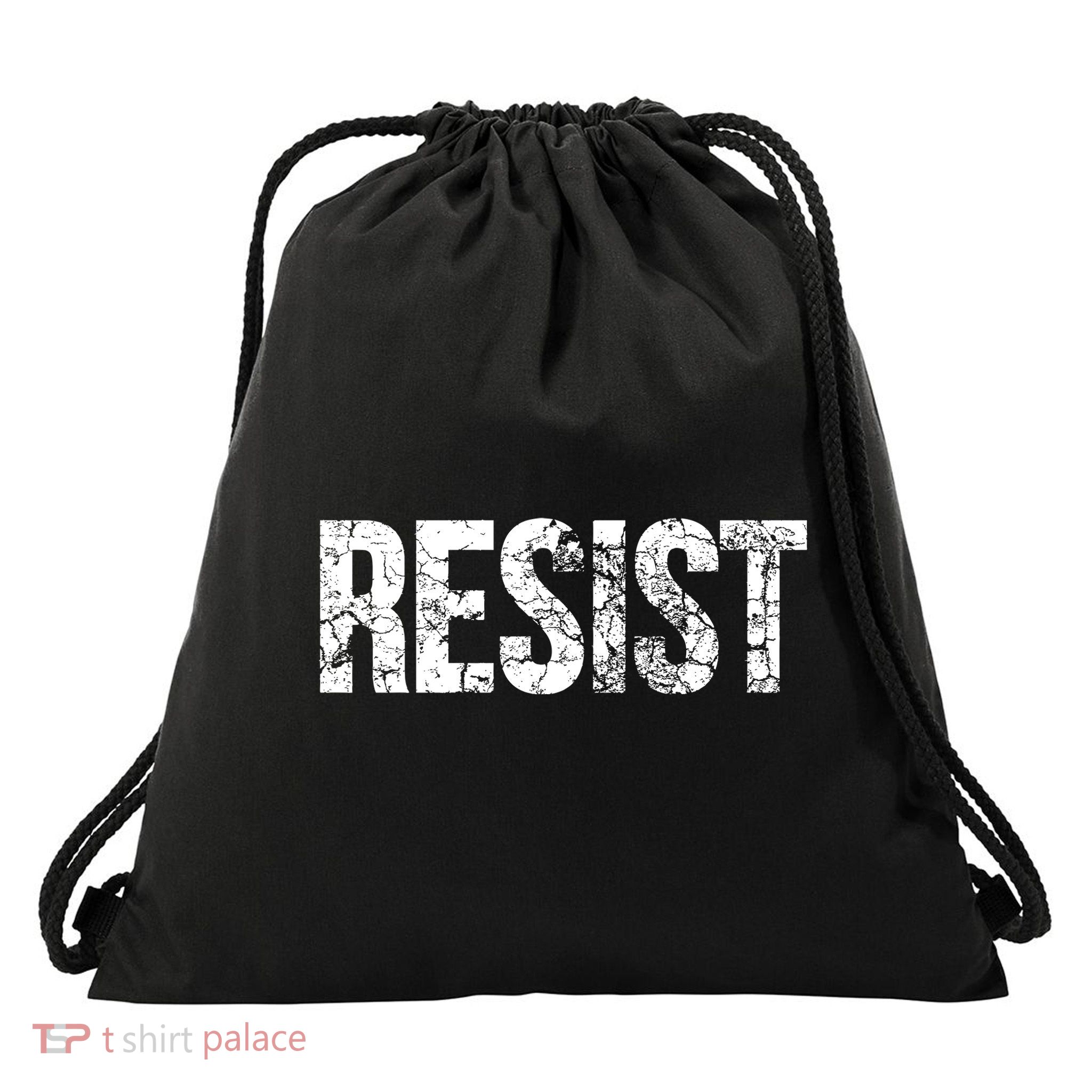 Resist United States of America Rebel Political Resistance Drawstring Bag