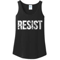 Resist United States of America Rebel Political Resistance Ladies Essential Tank