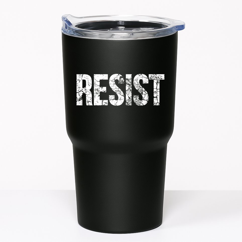 Resist United States of America Rebel Political Resistance Tumbler