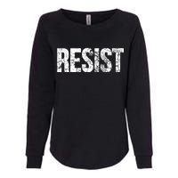 Resist United States of America Rebel Political Resistance Womens California Wash Sweatshirt