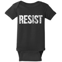 Resist United States of America Rebel Political Resistance Baby Bodysuit