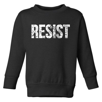 Resist United States of America Rebel Political Resistance Toddler Sweatshirt