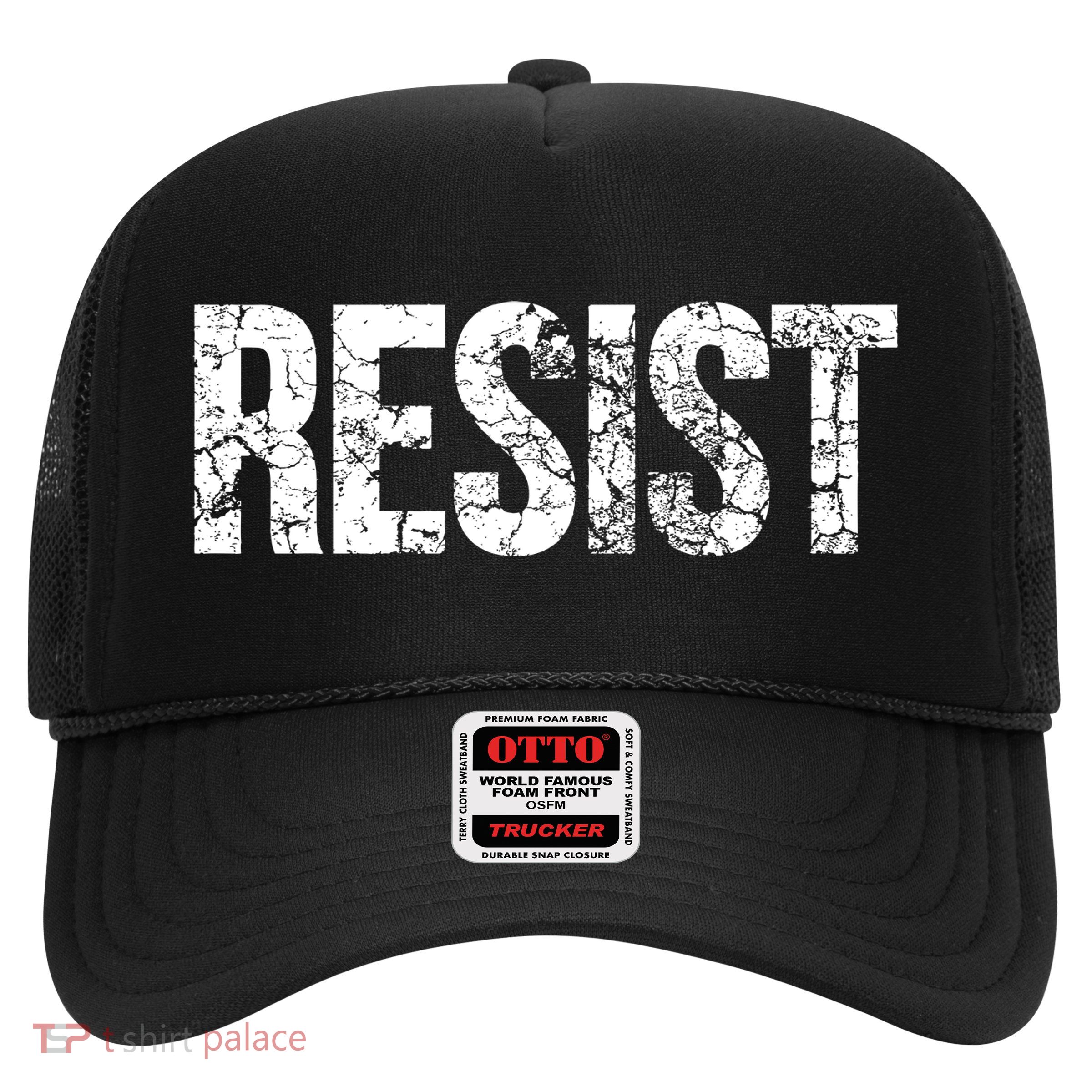 Resist United States of America Rebel Political Resistance Trucker Hat